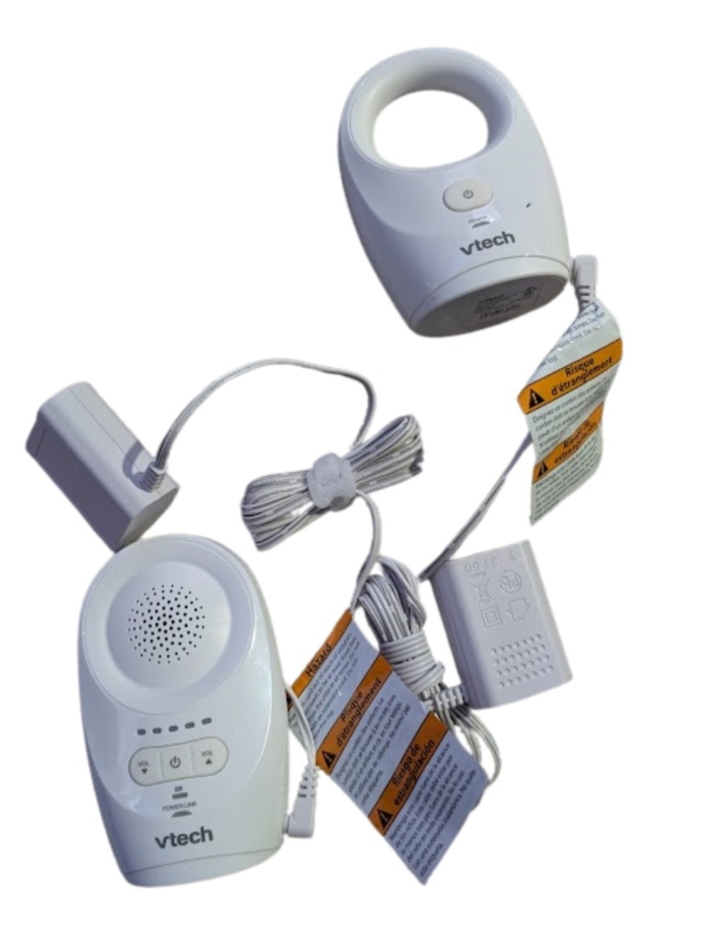 VTech White Baby Monitor Set - Two-Piece Audio Monitor